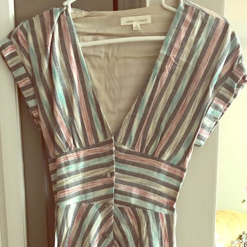 Multicolor cotton dress